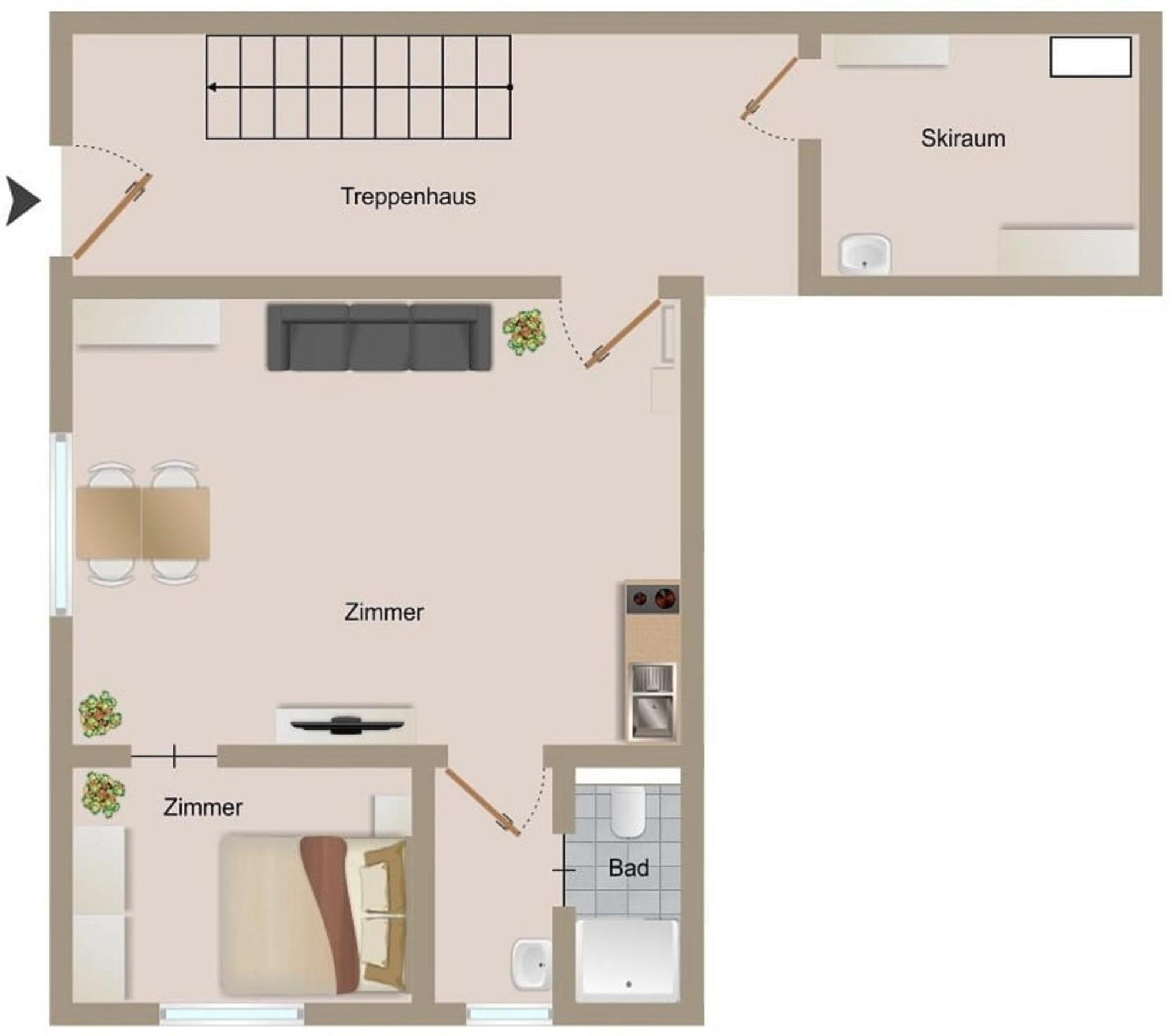 Haus Dora Apartment 1 Filzenkogel Mayrhofen Exteriör bild